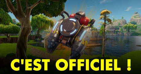 Fortnite : le jetpack arrive officiellement pour une durée limitée