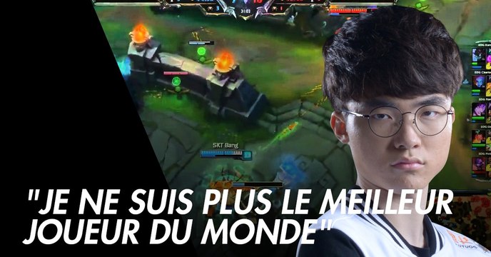 League of Legends : Faker ne se considère plus comme le meilleur joueur du monde