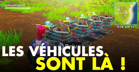 Fortnite : les véhicules arrivent enfin, premières images !
