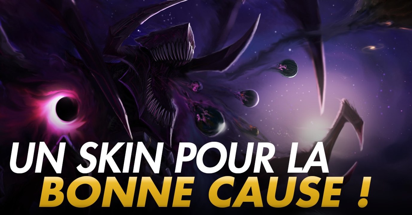 League of Legends : achetez Cho'Gath du Pulsar Sombre pour la bonne cause !