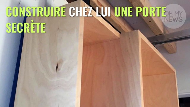 Il construit une porte secrète dans sa maison