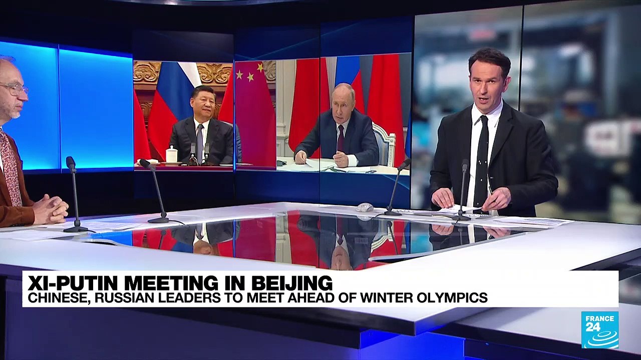 Chinese, Russian leaders to meet ahead of Beijing Winter Olympics