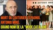 Mort du couturier espagnol Antonio Miró, grand nom de la "mode catalane"