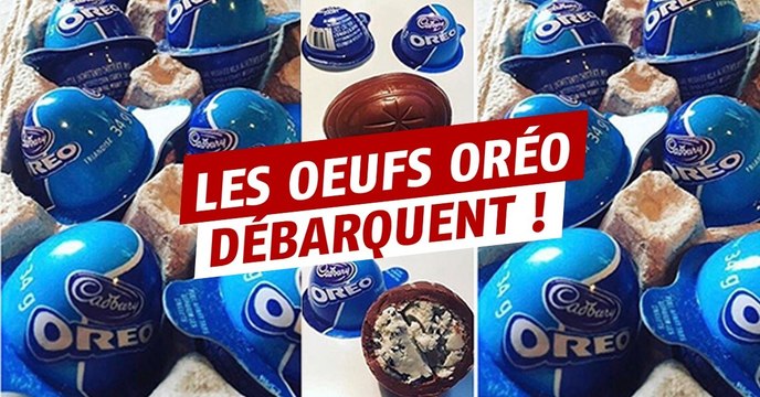 Oréo lance des oeufs en chocolat !