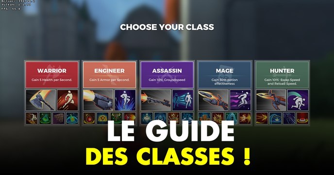Realm Royale : choisir sa classe, armes et compétences de chaque personnage
