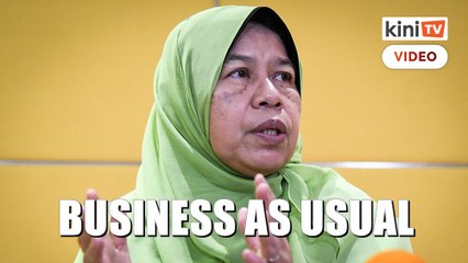 Descargar video: Zuraida says it's business as usual in Bersatu