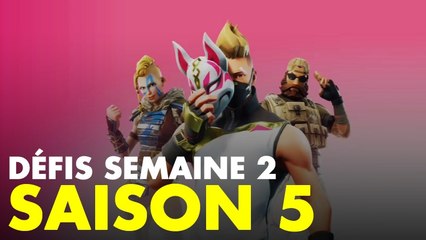 Fortnite : les défis de la semaine 2 de la saison 5