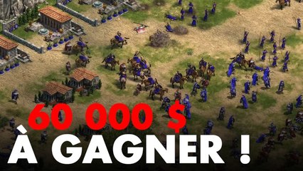 Age of Empires : un tournoi esport annoncé avec 60 000 dollars à gagner