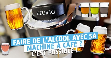 La machine à café qui fait de la bière!