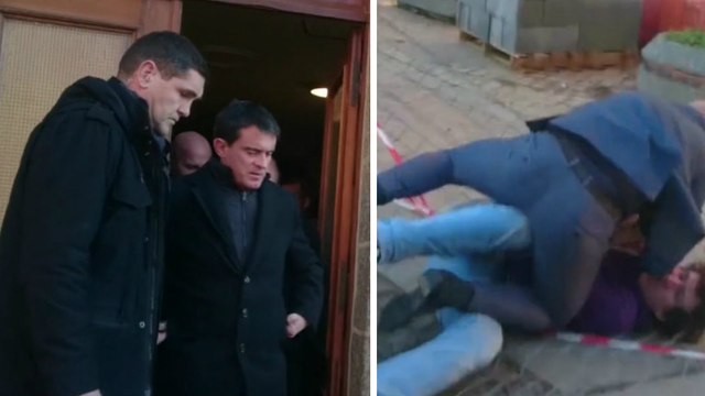 Manuel Valls : il se fait gifler par un inconnu en déplacement en Bretagne