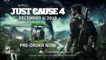 Just Cause 4 et DLC (PC, PS4, Xbox) : date de sortie, trailer, news et gameplay du jeu d'action-aventure