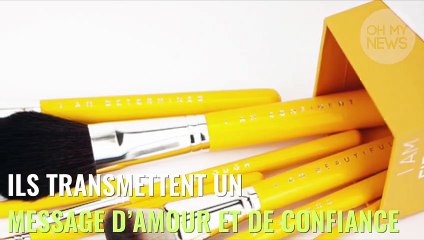 La marque de maquillage professionnel BdelliumTools commercialise des pinceaux avec un message pro body positive