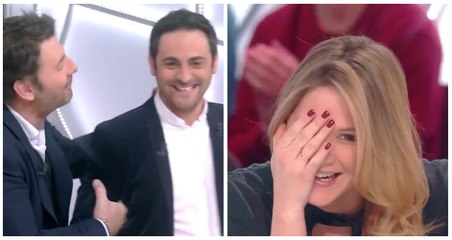 Camille Combal mal à l’aise lors de la révélation de sa relation avec une chroniqueuse en direct !