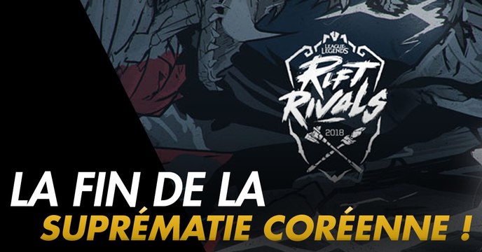 League of Legends : la Chine a remporté les Rift Rivals 2018, grâce à une équipe RNG en feu
