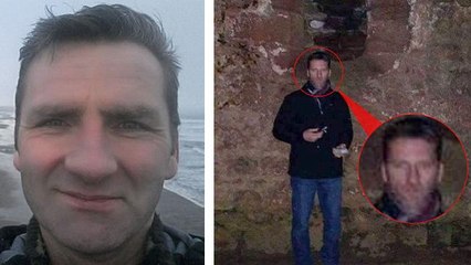 Andrew Alexandre : en pleine chasse aux fantômes, la barbe de William de Percy apparaît sur son visage !