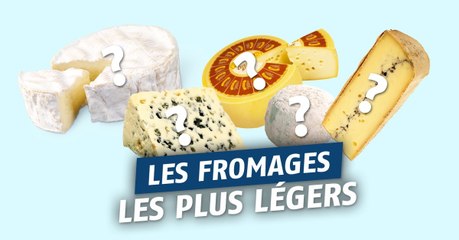 Les fromages les moins caloriques