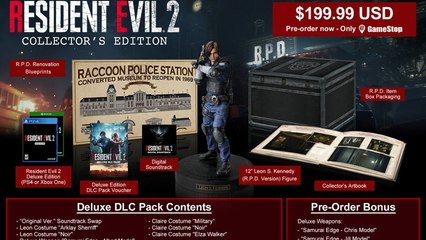 Resident Evil 2 : découvrez le contenu de l'édition collector du remake