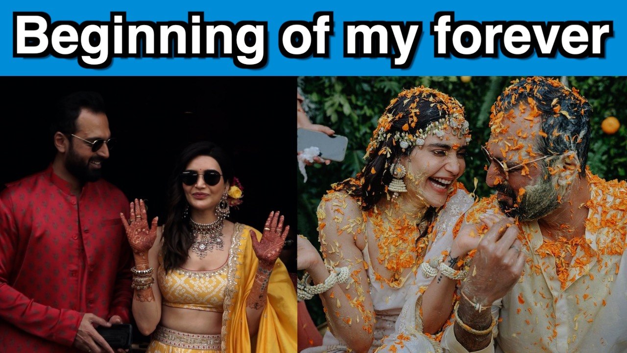 Karishma Tanna's wedding festivities begin