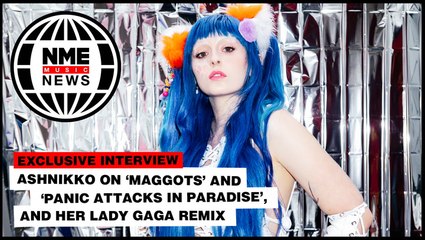 Ashnikko on new songs ‘Maggots’ & ‘Panic Attacks In Paradise’, mental health & their Lady Gaga remix