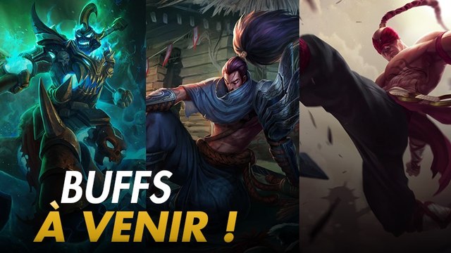 League of Legends : Hecarim, Yasuo et Lee Sin se rajoutent à la liste des buffs