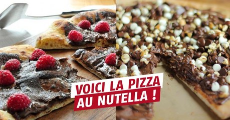 La pizza au Nutella, le combo ultime qui va vous rendre accro !