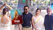 Gangubai Kathiawadi' Team Alia Bhatt And Sanjay Leela Bhansali Spotted With Ajay Devgn On Promotion