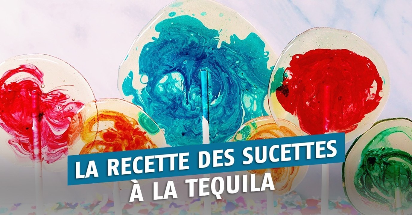 La recette des sucettes à la tequila, vous allez révolutionner vos apéros !