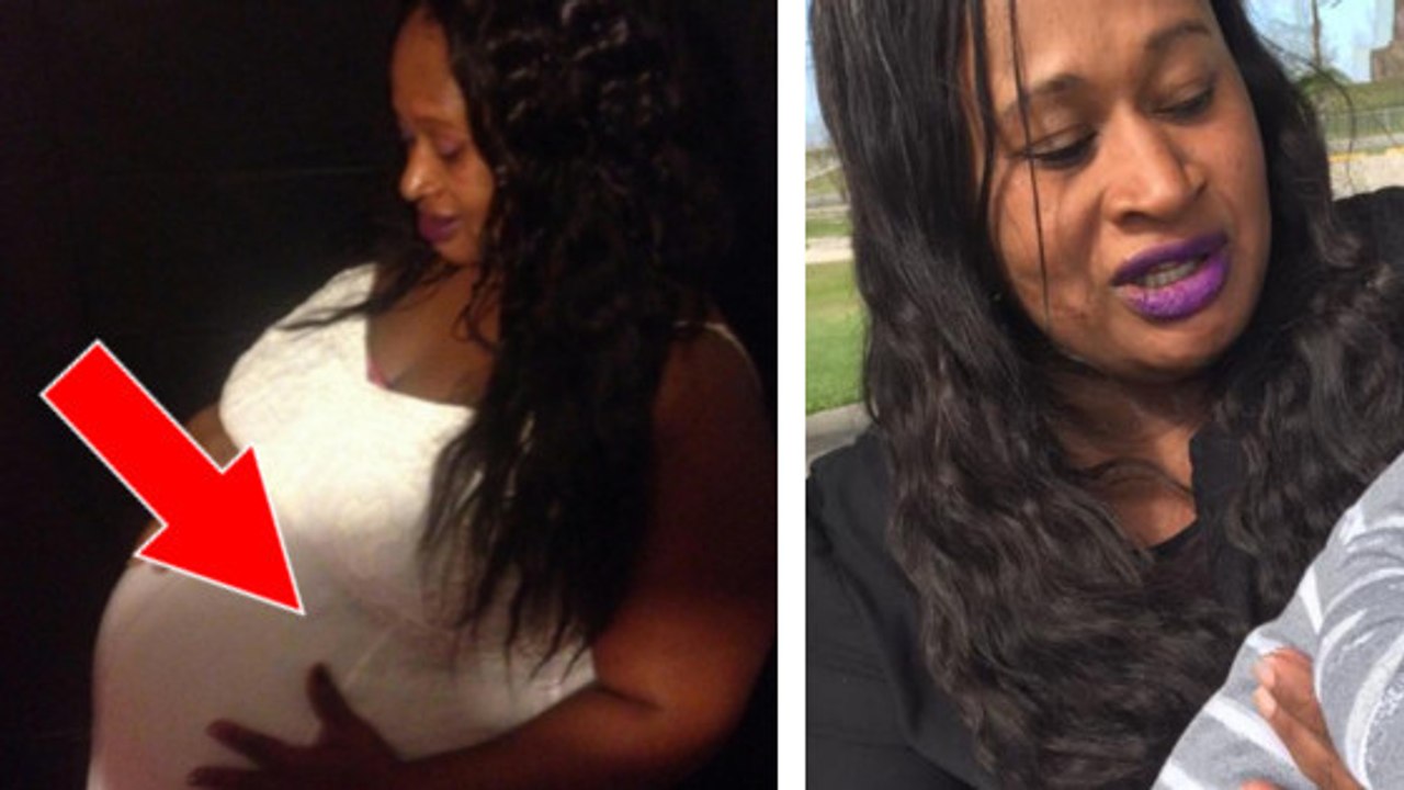 LaQueena Hunter-Grover : elle pense être enceinte de jumeaux, mais il s'agit d'un seul bébé de 6,5 kilos