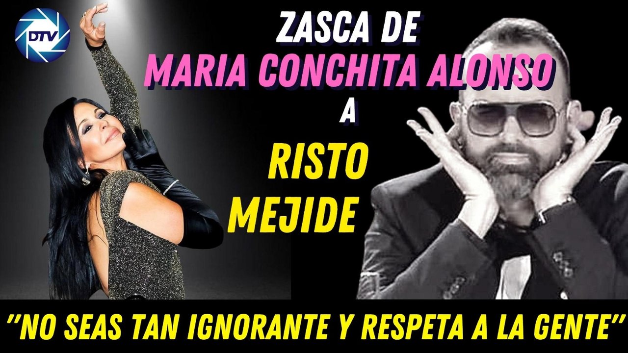 EMR: Tremendo zasca de MARIA CONCHITA ALONSO a RISTO MEJIDE por sus criticas a los no vacunados: No seas tan ignorante y respeta a la gente