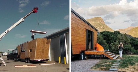Brian et Joni Buzarde : ils construisent une incroyable maison roulante