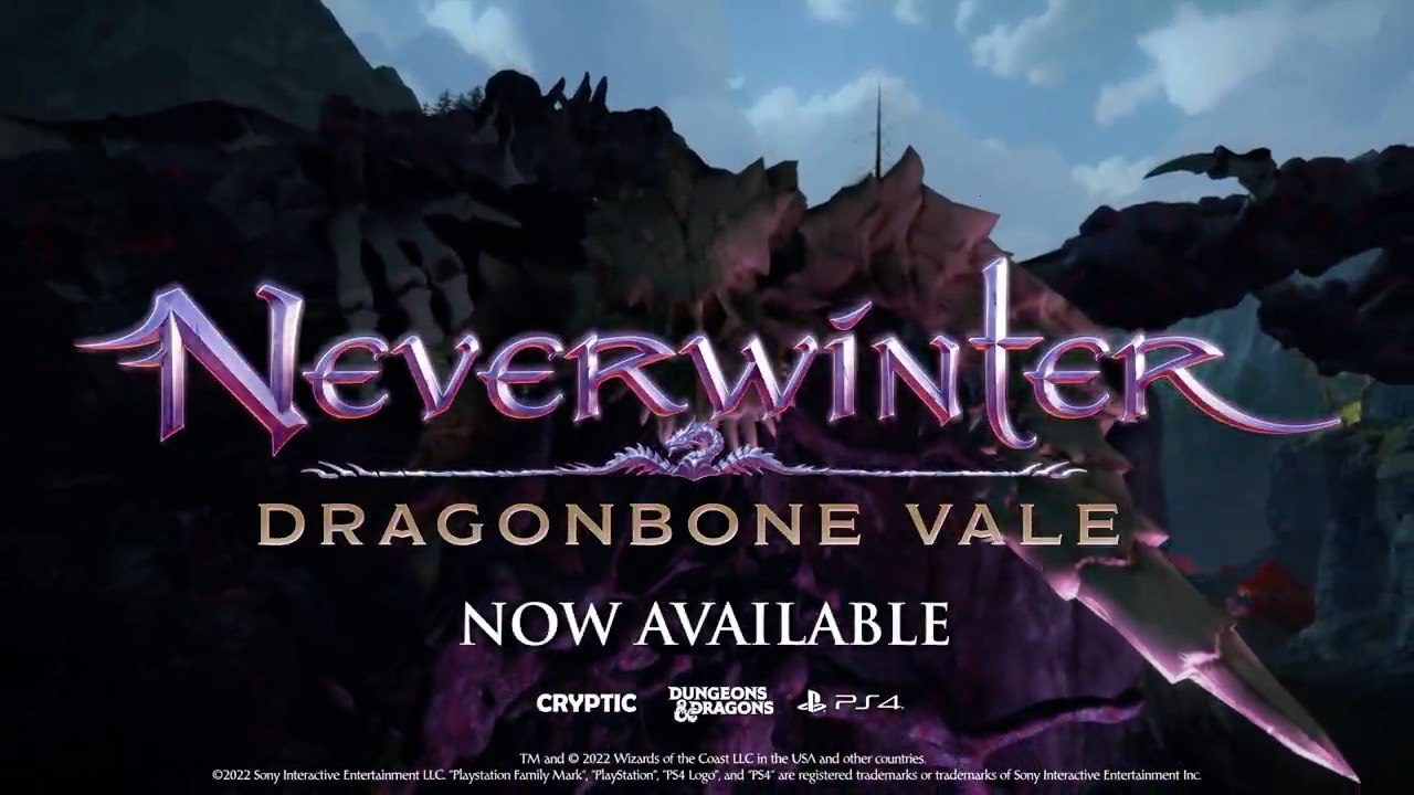 Neverwinter - Dragonbone Vale Launch Trailer PS