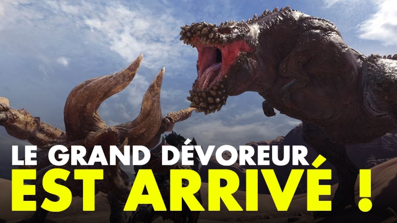 Le Deviljho arrive sur Monster Hunter World sur PC !