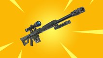 Fortnite : un nouveau fusil sniper a été dataminé