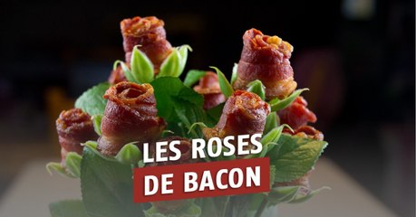 Astuce pour réaliser des roses de bacon