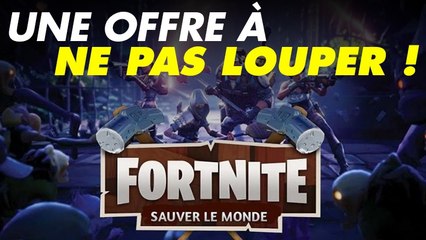 Fortnite : découvrez le mode Sauver le Monde à moitié prix !
