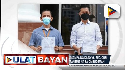 Download Video: Senate resolution para sa pagsasampa ng kaso vs. Sec. Cusi at iba pang DOE officials, na-transmit na sa Ombudsman