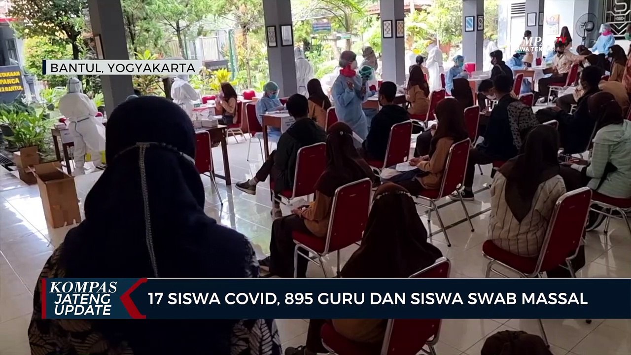 17 Siswa Covid 19, 895 Guru dan Siswa Swab Massal