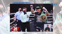 WBC Featherweight Champion Mark Magsayo, dumaan din daw sa mga hamon bago naging kampeon | 24 Oras