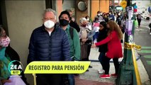 Anuncian registro para pensión de adultos mayores