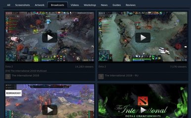 Steam TV : Valve lance accidentellement son concurrent à Twitch