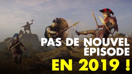Assassin's Creed : pas de nouvel épisode en 2019 confirme Ubisoft