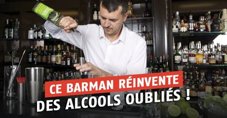 Ce barman remet au goût du jour des alcools oubliés