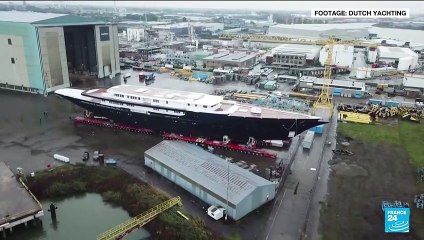 Rotterdam says no decision on dismantling bridge for Bezos superyacht