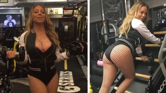 Mariah Carey : sa tenue de sport en talons hauts laisse ses fans relativement perplexes !