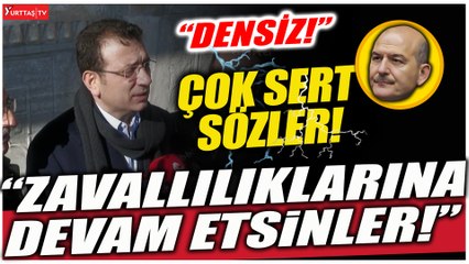 Ekrem İmamoğlu MOBESE görüntüleriyle ilgili ateş püskürdü ! "Zavallılıklarına devam etsinler!"