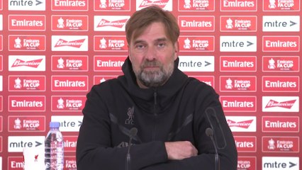 Klopp on FA Cup and Salah v Mane AFCON final