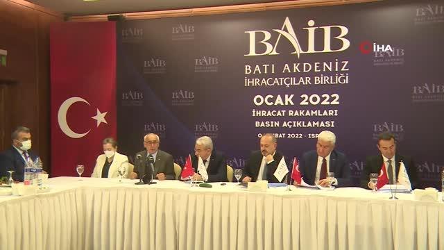 Isparta 2021 yılında 112 ülkeye 440 milyon dolar ihracat gerçekleştirdi