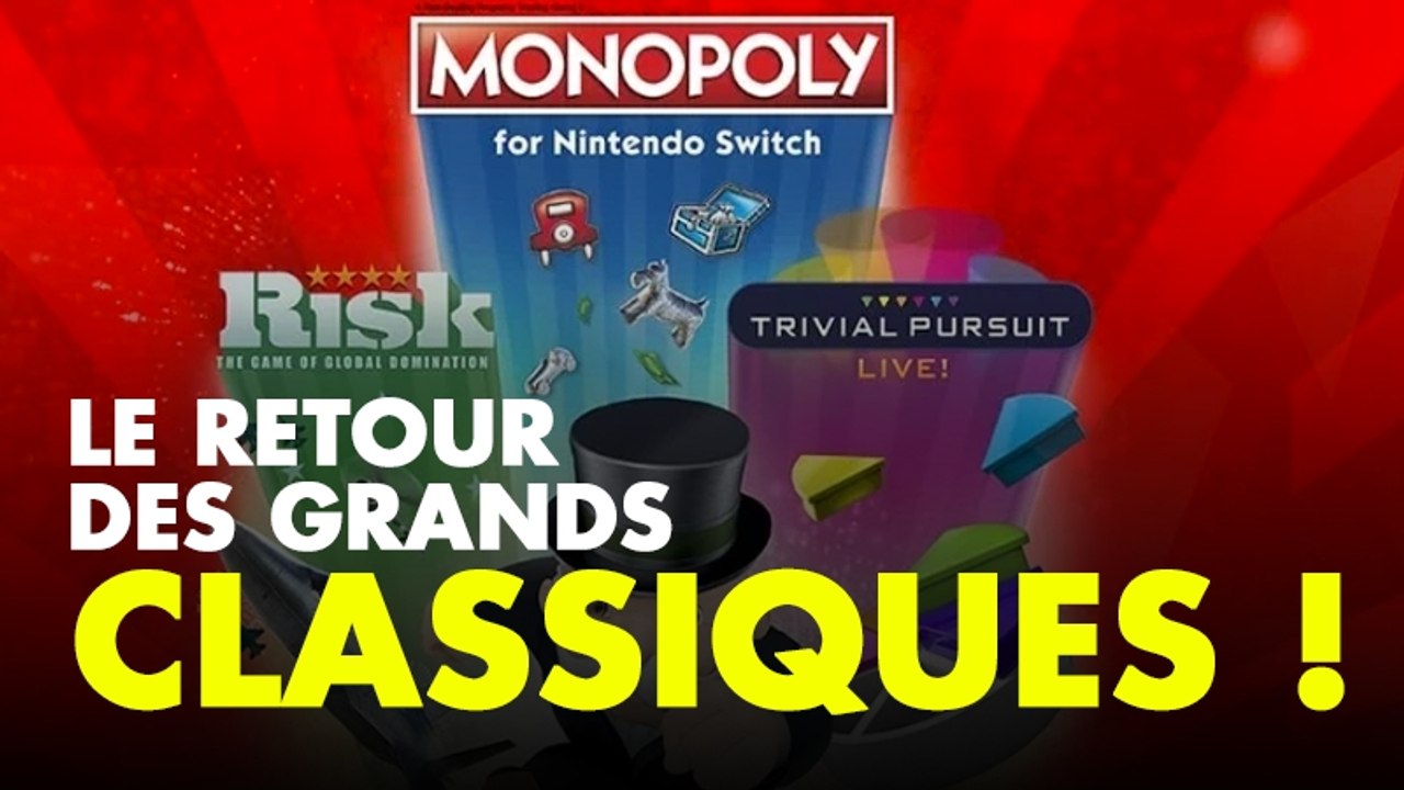 Hasbro Game Night : Ubisoft prépare une compilation de jeux de société pour Switch