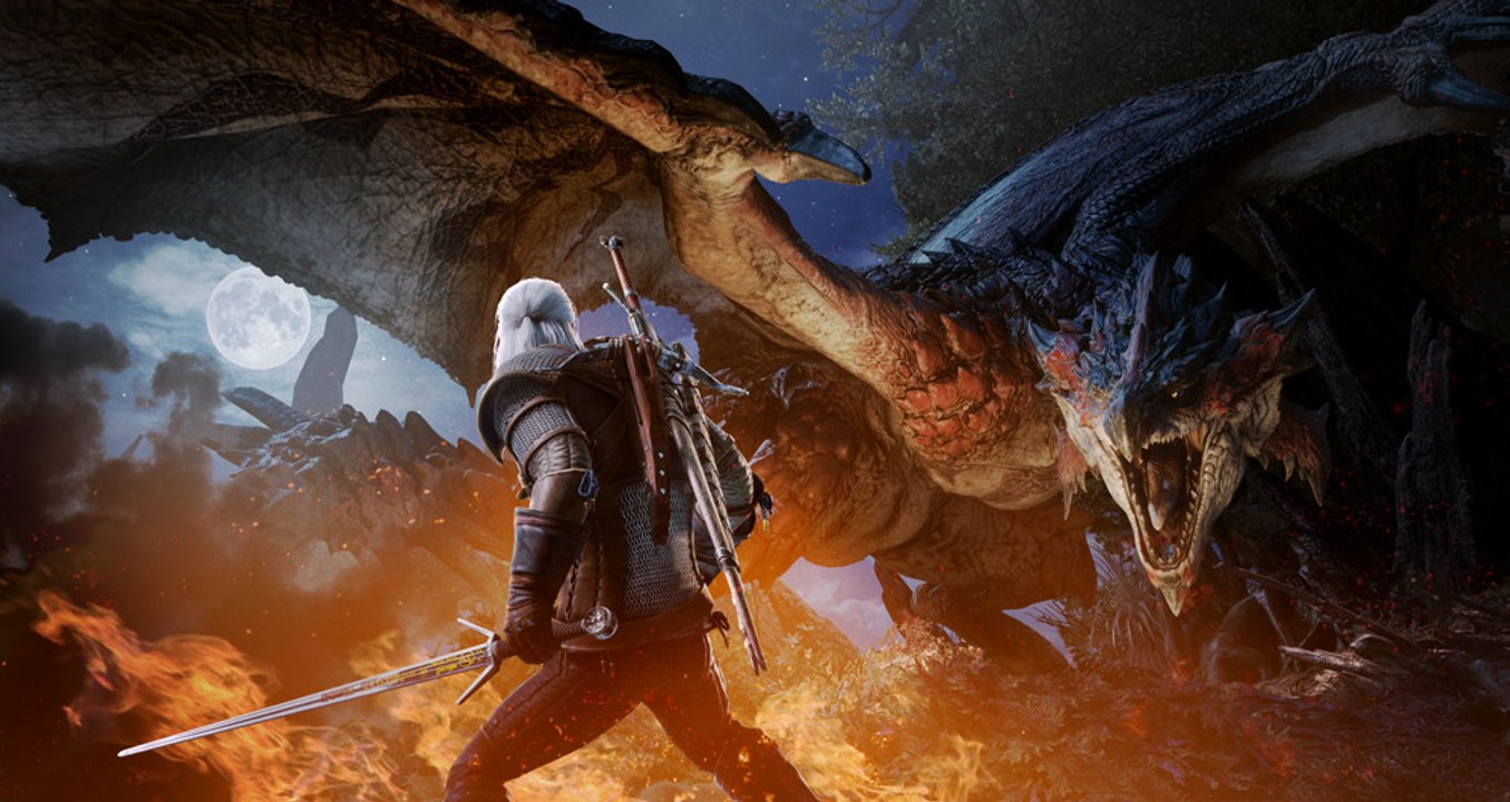 Monster Hunter World : Geralt de The Witcher débarque !