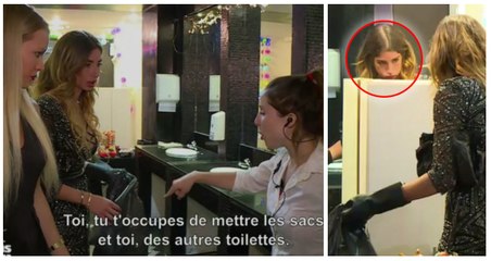 Les Marseillais South America : Montaine et Liam s'essaient au job de "dame pipi" dans un club et ça tourne au désastre